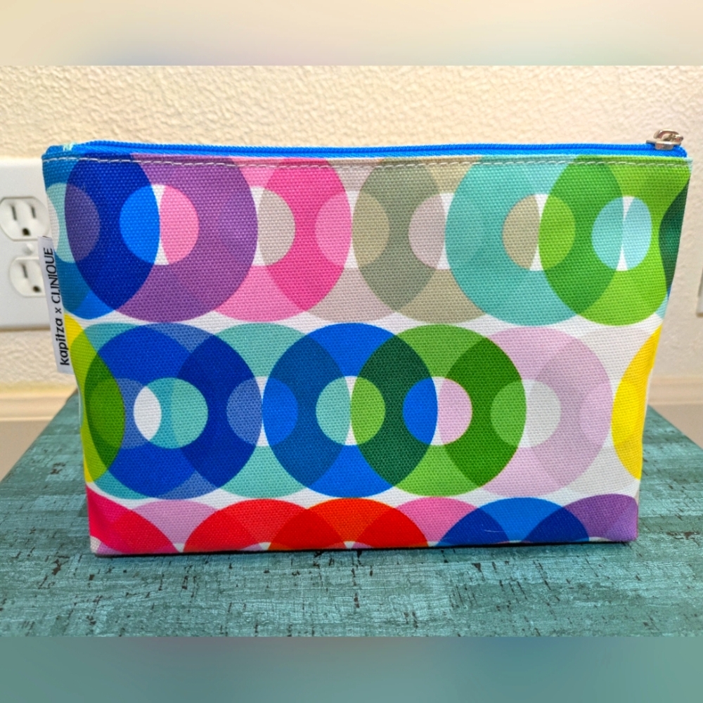2/$18 Kapitza x Clinique Makeup Bag